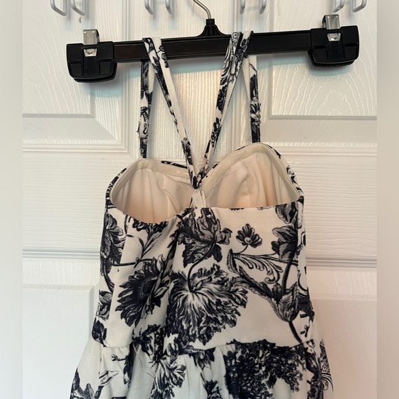 Dotti B&W Floral Dress - Picture 6 of 8